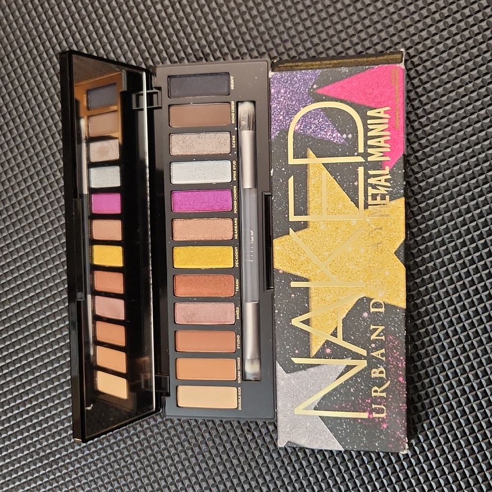 💥 NAKED URBAN DECAY NAKED METAL MANIA Eye Shadow Palette NIB